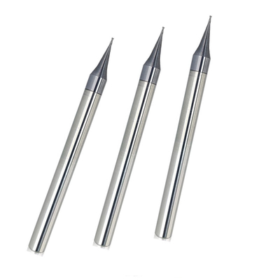 Прямой хвостовик 2 рифлит торцевые фрезы Hrc65 0.3mm квадратные микро-